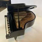 Vintage Wonderland Mini Black Baby Grand Playing Piano  tabletop Size 