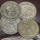 1923 To 1935 Peru Un Sol  50 Silver Coin  25 0 Gms  50  Silver  0 4019 Oz Asw