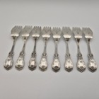 Reed   Barton Francis I Sterling Silver Salad Forks Lot Of 8 No Mono 300g