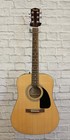 Fender Fa-115 Dreadnought Acoustic Guitar - Natural  crack On Side Of Body  Larg