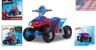 Toddler Ride On Plastic 15 7 Inch Web Bumpers Lights Battery Included