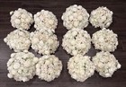 White And Beige Faux Flower Table Centerpieces Great For Wedding Or Party
