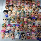 Random 10x  Lil Sisters Unicorn Punk Boi Bon Bon Doll Color Changer