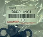 90430-12031 X 10 Genuine Oem Oil Filter Drain Plug Washer Gasket - Toyota Lexus
