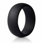 Silicone Wedding Engagement Ring Men Women Rubber Band Gym Sport Flexible