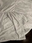 White Ruffled Crib Skirt Dust Ruffle
