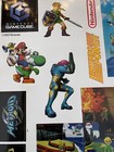 Nintendo Original Vintage Stickers Metroid Mario Zelda Unused Very Rare