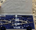 Vintage Alvin Precision Drawing Instruments Incomplete Set Case Drafting Tools
