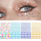 Face Gems Adhesive Glitter Acrylic Jewel Sticker Festival Party Body Diy Makeup