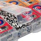 524-pc Metric Lock Nut Assortment  Stainless Steel 304 Nylock Nuts