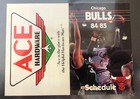 Michael Jordan Rookie 1984-85 Debut Ticket Info Pocket Schedule    chicago Bulls