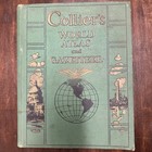 Vintage Colliers World Atlas And Gazetteer 1941 Hardcover Maps Book