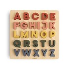 Wooden Alphabet Puzzle 26 Capital Letters Preschool Educational Toy Ages 3 