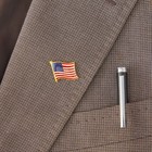 24-pack American Flag Waving Lapel Pins  Patriotic Us Flag Pins For National Day