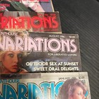 5   Vintage Penthouse Variations Magazine Lot Of 5 Vintage 1985 1986 Complete Is