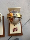 Vintage Schultz Beer Globes Set Of 2
