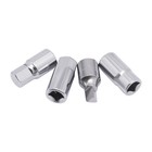 18pcs Oil Drain Pipe Plug Square Triangle Socket 3 8   Drive Removal Tool Set