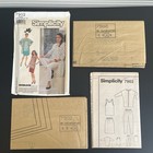 Simplicity Sewing Pattern 7902 Size 10-16 Tank Cardigan Skirt Pants 1986