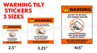 Tip Warning Anti Theft Crane Claw Candy Vending Machine Label Sticker Decal