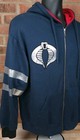 G i  Joe Ripple Junction Full Zip Hoodie Sweatshirt 2014 Blue Mens Size Large 