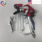 538020 2 Finger Airless Spray Gun Rx-pro Red Series W  517 Tip   Guard Titan New