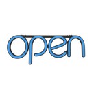 Open Business Sign Neon Lamp Integrative Bright Led Store Shop Advertising Light