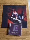 Elton John Hand Signed 12    Glossy Limited Edition Art   Diamonds Cd Album Proof