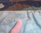 Us Army 101st Airborne Woodland Bdu Camouflage Combat Coat Jacket Sz Medium Long