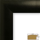 Craig Frames Contemporary  1 6  Ebony Black Picture Frame  2-piece Set
