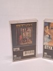 Lot Of 2 Styx Cassettes  Pieces Of Eight And The Grand Illusion 1970 s Classics