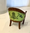 Miniature Dollhouse Beautiful Green Chair 1 12 Scale Furniture