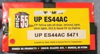 Tower 55 Ho Scale Union Pacific  Es44ac  W dcc And Sound  5471 Weathered
