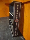 Wagner Lockheed Electric Corporation Wall Cabinet Metal Shelf Sign 20  X 28 x 5 