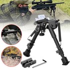 6-9  Tactical Rifle Bipod Spring Return For Sling Stud   Picatinny Adapter Mount