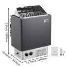 Sauna Heater Stove 4 5kw Wet   Dry Stailess Steel W  Internal Controller