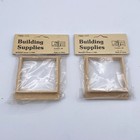 Standard Single Glazed Window 1 12 Scale Dollhouse Miniature Houseworks X2