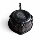 Antique Wagner Ware Sidney -o- 1408 Waffle Cast Iron