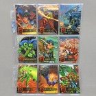 1996 Fleer skybox Dc Outburst Firepower Complete 80   16 Max   Holoburst   Promo