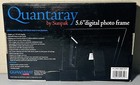 New Quantaray 5 6    Digital Photo Frame Lcd Display W Remote Speakers Clock Nib    