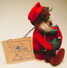 Vintage Annalee 1994 Christmas Old World 4    Santa Ornament  Original Hang Tag