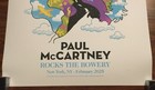 Paul Mccartney Rocks Bowery Ballroom Nyc  2025 Ap Poster  Artist Proof Beatles