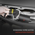 Front Side Windshield Wiper Motor For Kia Rondo 2007-2011 Wagon L4 2 4l V6 2 7l