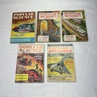 Lot Of 5 Vtg Popular Science Mechanics Illustrated Mechanics Magazines