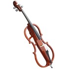 New Full Size 4 4 Electric Style Cello W case Bow Rosin Earphone Connecting Line