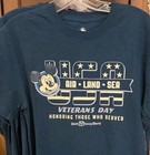 Nwt   2026 Disney Parks Walt Disney World Veteran s Day Shirt    Adult
