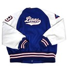 Vintage 2008 Peachtree High School Blue White Red Varsity Jacket Lions Meca Xl