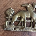 Horses Vintage Solid Brass Horse Hanging Key Holder 6 X 3 5 Inches