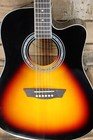 Bridge Lift  washburn Wa90ce Acoustic Electric Dreadnought  Guitar  - Vsb  w2399
