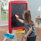 Step2 All Around Easel For Two Kids Activity Table Double-sided Art Board