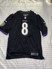 Nike Nfl Baltimore Ravens Lamar  Jackson  8 Football Jersey Xl Black Men
